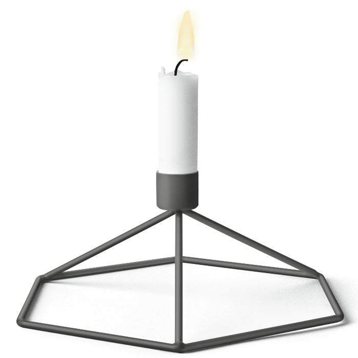 Menu Lysestage til Bord Grå