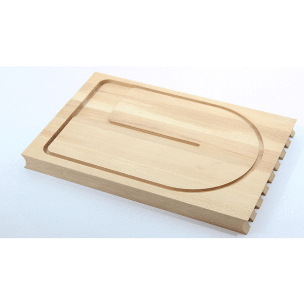 Trancherbræt og Spækbræt i Bøgetræ - dobbeltfunktion