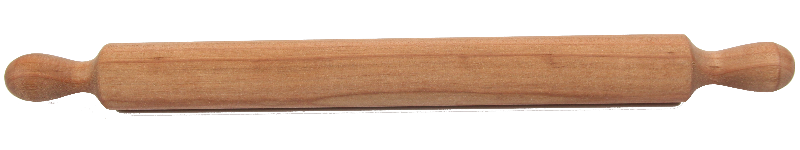 Kagerulle / Rullepind (Design 1) - Oliventræ