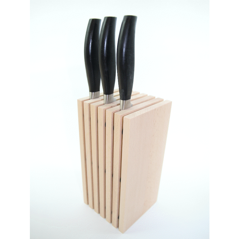 Knivblok i Bøgetræ - eksklusivt design