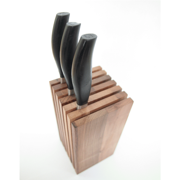 Knivblok i Robinitræ - eksklusivt design