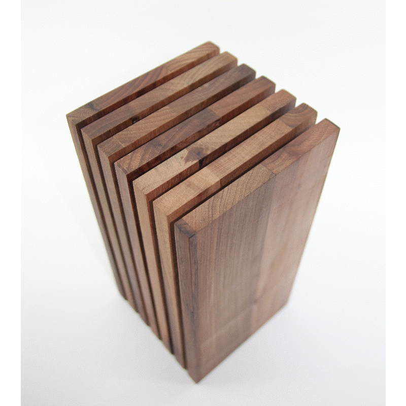 Knivblok i Robinitræ - eksklusivt design