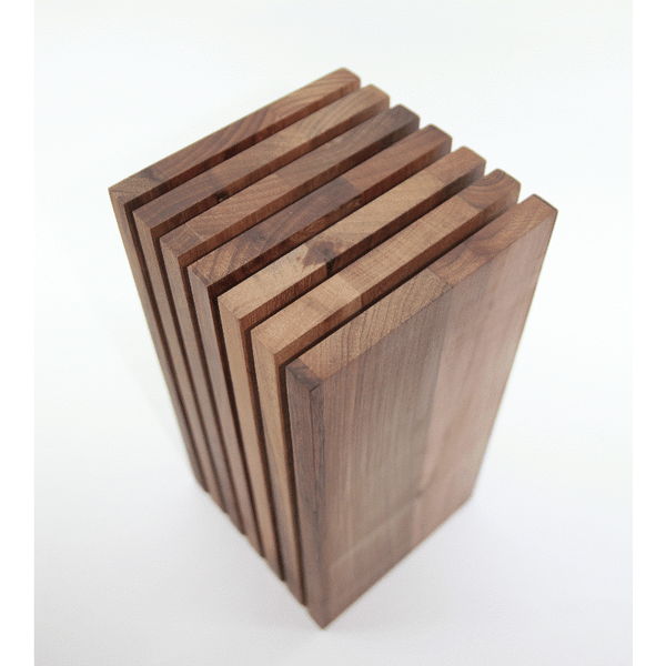 Knivblok i Robinitræ - eksklusivt design