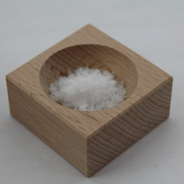 Saltkar Kvadratisk i Bøgetræ - Lille